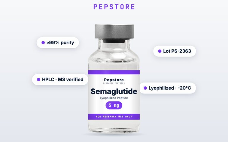 What peptide purity means — and why ≥99% matters in research